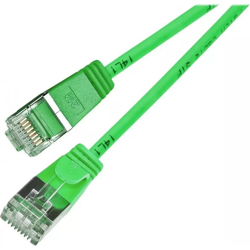 Wirewin Triotronik PKW-LIGHT-STP-K6 0,15m zaļš Cat6 ekranēts tīkla kabelis