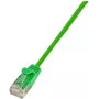 Wirewin SLIM SL6 1.5 GN - Cat.6 Slim-Light tīkla kabelis, F/FTP, 1,5 m, zaļš (PKW-LIGHT-STP-K6 1.5 GN)