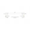 Slim Wirewin Triotronik PKW-LIGHT-STP-K6 15,0 Cat6 S/FTP tīkla kabelis, RJ45 male to male, varš, 15 m, melns