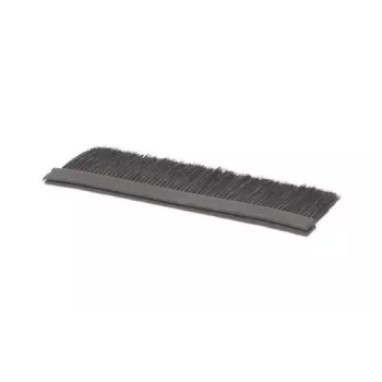 Wirewin Brush Panel 1U 19 collu plastmasas melnais kabeļu pārvaldības panelis