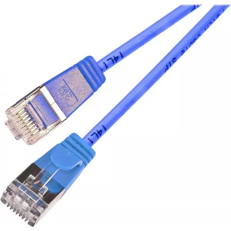 Wirewin Triotronik PKW-LIGHT-STP-K6 2.0 BL Cat6 ekranēts patch kabelis, 2 m, zils