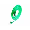 Wirewin Light Patch Cable Round U/FTP Cat 6a zaļš 0,1m slaids savienojuma kabelis apaļš, ekranēts, PoE, elastīgs un plāns kabelis īpašiem pielietojumiem (PKW-LIGHT-STP-K6A 0.1 GN)