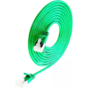 Wirewin Cat 6a U/FTP slaids komutacinis kabelis, 1m, zaļš PKW-LIGHT-STP-K6A 1.0 GN