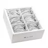 Wirewin SLIM-LS-K6A 1.0 WT 90 - Cat6A U/FTP slaidais patch kabelis, 1,0 m, balts, 90 gab.