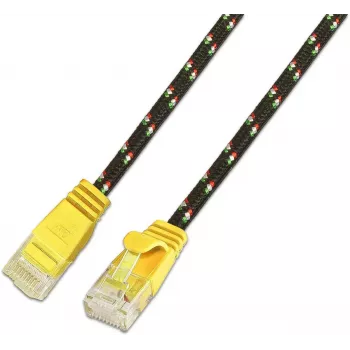 Wirewin Triotronik Cat6 U/UTP komutacinis kabelis, RJ45 tētis uz tēti, 3 m, dzeltens PKW-TOUGH-K6 3.0 GE