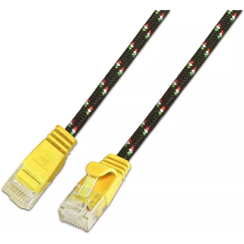 Wirewin Triotronik Cat6 U/UTP komutacinis kabelis, RJ45 tētis uz tēti, 3 m, dzeltens PKW-TOUGH-K6 3.0 GE