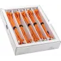 Wirewin SLIM-LS-K6A 0.25 OR 50 Cat6a U/FTP tievs Ethernet patch kabelis, 0,25 m, oranžs, 50 gab.