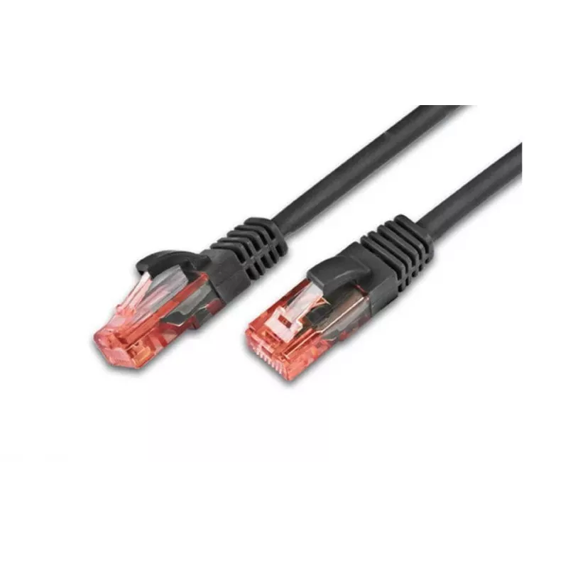 Wirewin PKW-UTP-KAT6 0.5 SW Cat6 U/UTP tīkla savienojuma kabelis, 0,5 m, melns