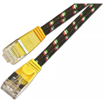 Wirewin Cat.6 SLIM-Tough tīkla kabelis F/FTP 0,5m dzeltens PKW-TOUGH-STP-K6 0.5 GE