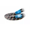 Wirewin SLIM ST6 1 BL - Cat.6 SLIM-Tough tīkla kabelis, F/FTP, 1,0 m, zils PKW-TOUGH-STP-K6 1.0 BL