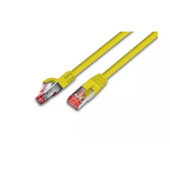 Wirewin KAT6A HQ tīkla kabelis, S/FTP, LSOH, dzeltens, 30,0 m, RJ45 PKW-PIMF-KAT6A 30.0 GE