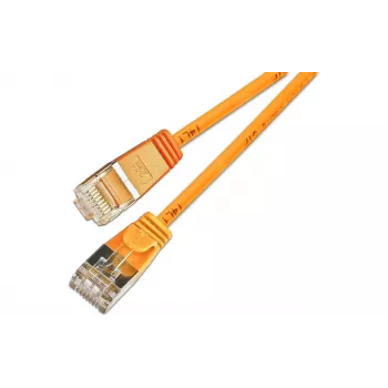 Wirewin SLIM UL6 7,5 m Cat.6 Slim-Light U/UTP tīkla kabelis, oranžs PKW-LIGHT-K6 7.5 OR