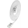 Wirewin SLIM KAT6A 10 Gigabit Light Patch Cable apaļš, U/UTP, Ø 3.6 mm, balts (SLIM-L-UU-K6A 0.15 WT)