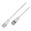 Wirewin SLIM KAT6A 10 Gigabit Light Patch Cable apaļš, U/UTP, Ø 3.6 mm, balts (SLIM-L-UU-K6A 0.15 WT)
