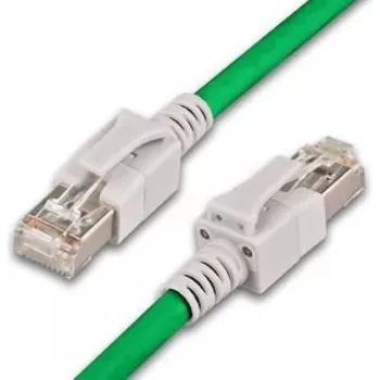 Wirewin PKL-PIMF-KAT6A 1.0 GN Cat6a S/FTP tīkla kabelis, 1 m, zaļš