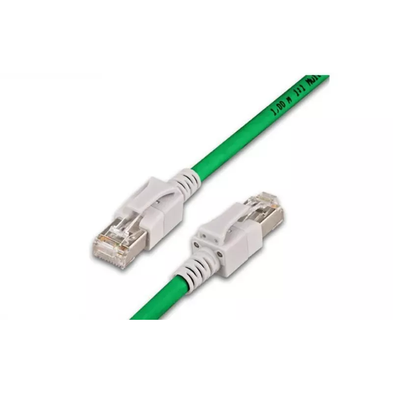 Wirewin PKL-PIMF-KAT6A 1.0 GN Cat6a S/FTP tīkla kabelis, 1 m, zaļš