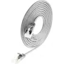 Wirewin Lightpatch Cable apaļais U/FTP Cat 6a pelēks 0,1m slaids elastīgs PoE PKW-LIGHT-STP-K6A 0.1