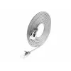 Wirewin Lightpatch Cable apaļais U/FTP Cat 6a pelēks 0,1m slaids elastīgs PoE PKW-LIGHT-STP-K6A 0.1