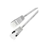 Wirewin Lightpatch Cable apaļais U/FTP Cat 6a pelēks 0,1m slaids elastīgs PoE PKW-LIGHT-STP-K6A 0.1