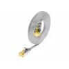 Wirewin Cat6a U/FTP plānais tīkla kabelis RJ45 male to male, 1m, pelēks PKW-STP-SLIM-K6A 1.0