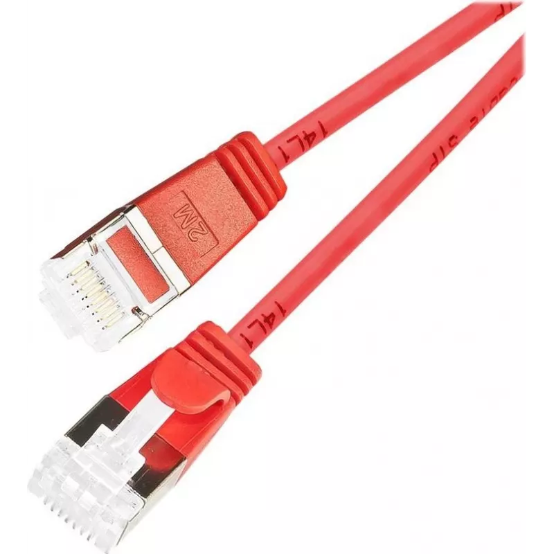 Wirewin Cat 6a U/FTP Slim Ethernet tīkla kabelis, 7m, sarkans PKW-LIGHT-STP-K6A 7.0 RT