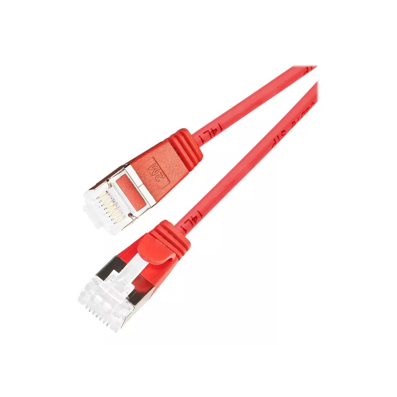 Wirewin Cat 6a U/FTP Slim Ethernet tīkla kabelis, 7m, sarkans PKW-LIGHT-STP-K6A 7.0 RT