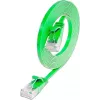 Wirewin Cat.6 U/UTP Slim Ethernet tīkla kabelis, 0,15 m, zaļš PKW-SLIM-KAT6 0.15 GN