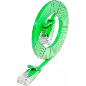 Wirewin Cat.6 U/UTP Slim Ethernet tīkla kabelis, 0,15 m, zaļš PKW-SLIM-KAT6 0.15 GN