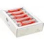 Wirewin SLIM-LS-K6A 0,1 m sarkans Cat6a U/FTP slaids Ethernet savienojuma kabelis, 50 gab. iepakojumā