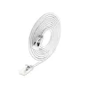 Wirewin Cat6a U/FTP tievs Ethernet savienojuma kabelis, 0,5 m, balts, 10G, LSZH, PoE++ PKW-LIGHT-STP-K6A 0.5 WS