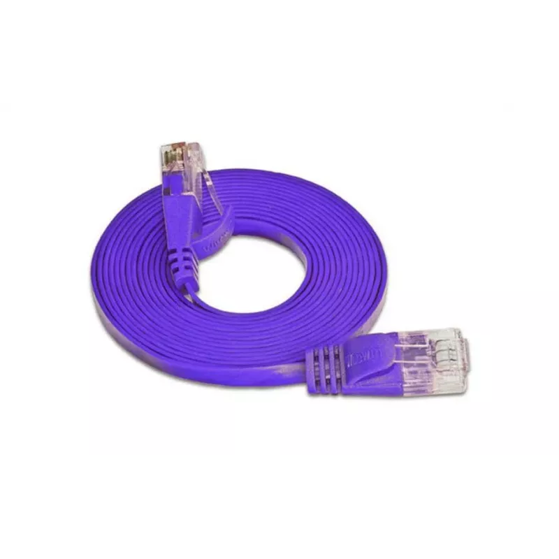 Wirewin Cat6 U/UTP Slim Ethernet Patch Cable, 0,25 m, Violet PKW-SLIM-KAT6 0.25 VT