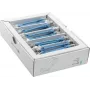 Wirewin SLIM-LS-K6A 0.1 BL 50 - Cat6A slaidais Ethernet tīkla kabelis, 0,1m, U/FTP, zils, 50 gab.