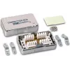 Wirewin CB KAT6 STP ekranēta tīkla kontaktligzda, 2x RJ45, virsmas montāža, pelēka