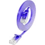 Wirewin Cat.6 U/UTP slim Ethernet tīkla kabelis, RJ45, 1.0 m, violets PKW-SLIM-KAT6 1.0 VT