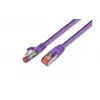Wirewin S/FTP CAT6 0,25m tīkla kabelis, violets (PKW-PIMF-KAT6 0.25 VT)