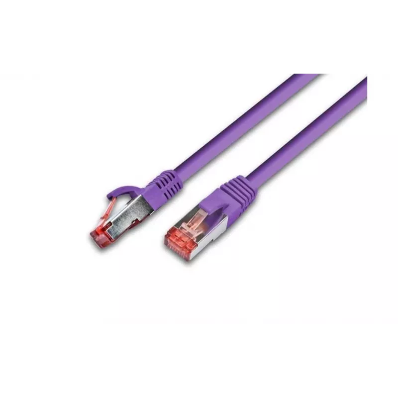 Wirewin S/FTP CAT6 0,25m tīkla kabelis, violets (PKW-PIMF-KAT6 0.25 VT)