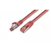 Wirewin Cat6 S/FTP LSOH tīkla kabelis, 3m, sarkans PKW-PIMF-KAT6 3.0 RT