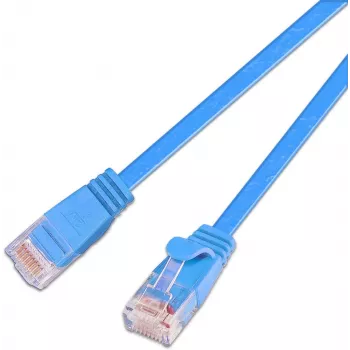 Wirewin SLIM S6 15 BL - Cat.6 SLIM tīkla kabelis, STP (PIMF), 15 m, zils PKW-STP-SLIM-KAT6 15.0 BL