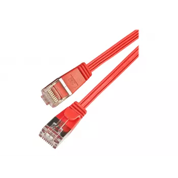 Wirewin Triotronik PKW-STP-SLIM-KAT6 20.0 RT Cat6 U/FTP slaidais Ethernet savienojuma kabelis, RJ45 tēviņš uz tēviņu, 20 m, melns