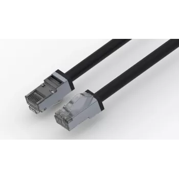 Wirewin Outdoor CAT6A S/FTP tīkla kabelis, 30m, melns PKW-OUT-SF-K6A-PUR 30.0