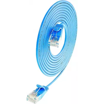 Wirewin Cat.6 Slim-Light tīkla kabelis U/UTP 0,5m zils PKW-LIGHT-K6 0.5 BL
