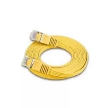 Wirewin Triotronik Cat6 U/UTP tīkla kabelis, 3m, RJ45 male to male, dzeltens PKW-SLIM-KAT6 3.0 GE