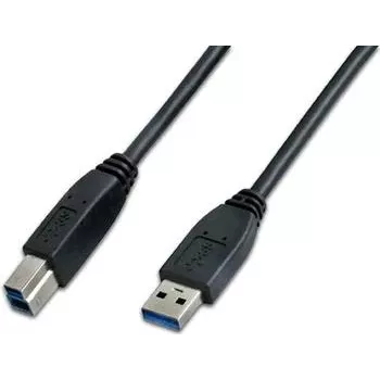 Wirewin USB 3.0 A-B kabelis 5m melns USB 3.0 A-B MM 5.0 SW