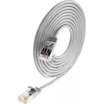 Wirewin Triotronik PKW-LIGHT-STP-K6 1.5 Cat6 ekranēts tīkla kabelis, RJ-45 tētis-tētis, 1,5 m, melns