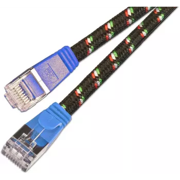 Wirewin SLIM ST6 10 BL - Cat.6 slaidais izturīgais kabelis, F/FTP, 10 m, zils PKW-TOUGH-STP-K6 10.0 BL