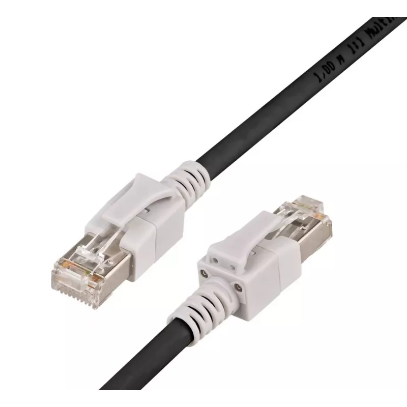 Wirewin PKW-OUT-K5E 10.0 Cat5e U/FTP tīkla kabelis, RJ45, melns, 10 m