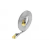 Wirewin SLIM Cat6a U/FTP tīkla savienojuma kabelis RJ45 uz RJ45, 1,5m, pelēks PKW-STP-SLIM-K6A 1.5