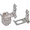 Wirewin DIN sliedes adapteris Keystone ligzdu montāžai, metāla Keystone sistēma (WKS DIN RAIL HOLDER 1)