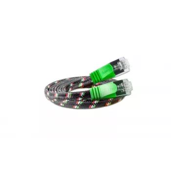 Wirewin SLIM ST6 05 GN - Cat.6 slaidais izturīgais tīkla kabelis, F/FTP, 0,5 m, zaļš PKW-TOUGH-STP-K6 0.5 GN