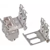 Wirewin DIN sliedes turētājs 2 Keystone ligzdām, metāla Keystone sistēma (WKS DIN RAIL HOLDER 2)